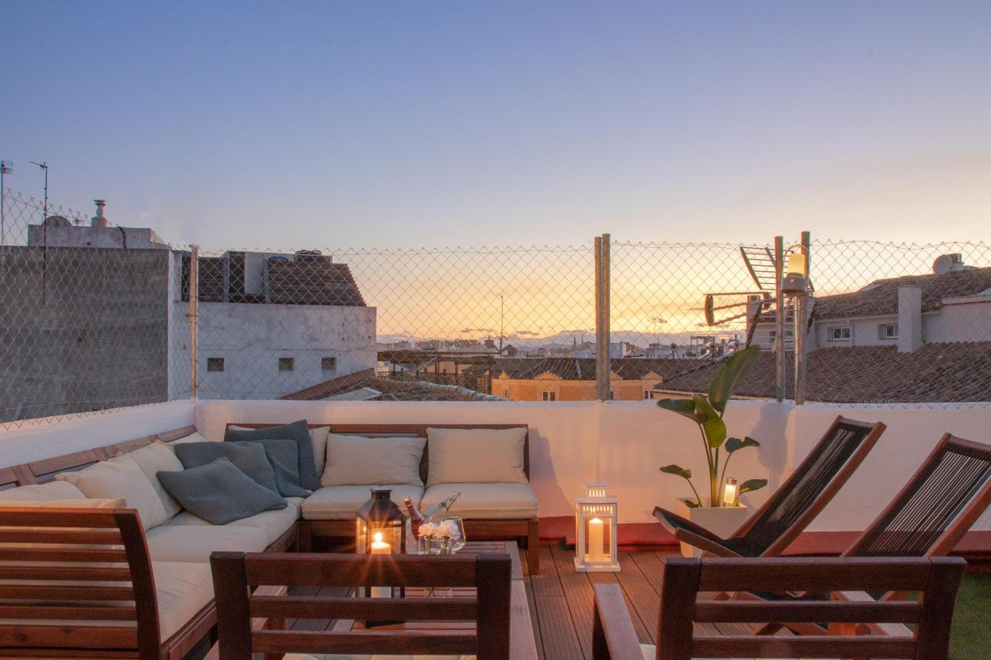 C89 - Luxurious Penthouse With Private Terrace Apartamento Málaga Exterior foto